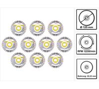 Bosch Best for Universal Disque à tronçonner diamanté 125 x 22,23mm, 10pcs. (10x 2608603630)