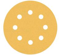 BOSCH Boîte de feuilles abrasives EXPERT C470 115 mm, 8 trous, G60/120/240 6pcs 2608900802