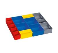 Bosch Professional Casiers pour rangement de petit matériel Inset-Box – 12 pièces pour i-BOXX 53