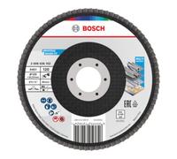 Bosch Bosch Disque abrasif à lamelles 125 mm, T27, K120 Quantité:1