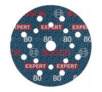 Bosch Bosch EXPERT Disque abrasif feuille, 125 mm, G80 Quantité:1