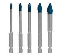 BOSCH Coffret de forets EXPERT HEX-9 HardCeramic 4/5/6/8/10 mm, 5 pieces 2608900597