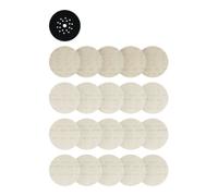Bosch Bosch EXPERT M480 Set de toiles abrasives, 225 mm, K80|120|180|240, protège-plateau, 21 pcs Quantité:1
