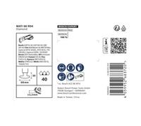 Bosch Bosch EXPERT MATI 68 RD4 Lame d’angle, 68 x 30 mm, 10 pièces Quantité:1