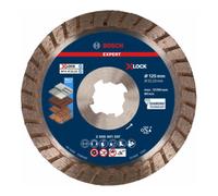 Bosch Bosch EXPERT MultiMaterial X-LOCK Disques à tronçonner diamantés, 125 x 22,23 x 2,4 x 12 mm Quantité:1