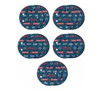 Bosch Bosch EXPERT O780 Set de feuilles abrasives, 125 mm, G60/G80/G120/G180, G240, 55 pcs Quantité:1