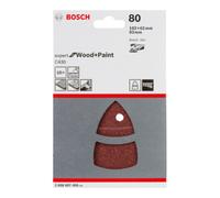 Bosch Bosch feuille abrasive C430 10 pièces 102 x 62 93 mm 80 11 trous Quantité:10