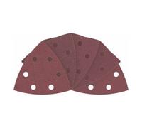 Feuilles abrasives red: Wood top 93mm sachet de 10 Bosch