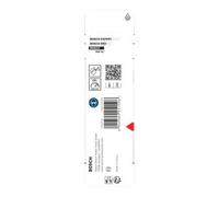 Bosch Bosch Foret hélicoïdal HSS métal, 3,5 x 39 x 70 mm, queue CYL, 2 pièces Quantité:1
