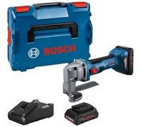 BOSCH Professional 0601926301 BOSCH Professional GSC 18V-16 E Cisaille à tôle sans fil 18,0 V, avec 2 batteries