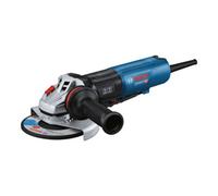 Bosch Professional meuleuse angulaire GWS 17-150 PS (avec poignée auxiliaire, capot de protection, capot de protection pour tronçonner, clé à ergots, flasque/écrou de serrage, filtre à poussière)