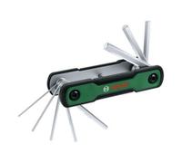 Bosch Bosch Jeu de clés hexagonales pliable 8-en-1 pour outils à main Quantité:1