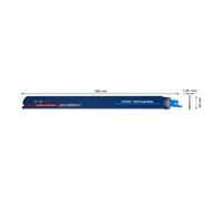 Bosch Bosch Lame de scie sabre EXPERT S 1255 CHC VE 10 pcs Métal épais robuste Quantité:1