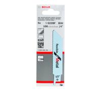 Bosch Bosch Lame de scie sabre S 522 BF VE x 5 Flexible pour métal Quantité:1