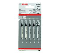 Bosch Bosch Lame de scie sauteuse T 101 AO VE x 5 Clean for Wood Quantité:1