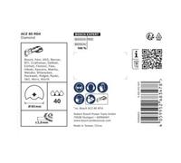 Bosch Bosch Lame segment EXPERT ACZ 85 RD4 pour jointoiement, 85 mm, 10 pièces Quantité:1