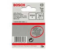 Bosch Bosch pince arrière étroite type 55 résine 6 x 1,08 x 28 mm Quantité:3000