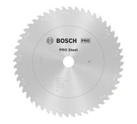 BOSCH Lame de scie circulaire PRO Steel, filaire, 254 x 2,2 x 25,4 mm, T52 2608844867