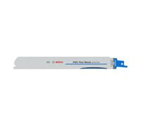 Bosch Lame de scie sabre PRO Thin Metal S1137EAF précise 1,1 x 25 x 225 mm – 5 pièces