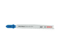 Bosch Lame de scie sauteuse PRO T123XF – métal épais et fin – 100 mm, 2 pièces