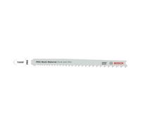 Bosch 2x Lame de scie sauteuse PRO Thick and Thin Multi Material T345XF (pour Bois clouté, Acier, Longueur 132 mm, Professional Accessoire Scie sauteuse)