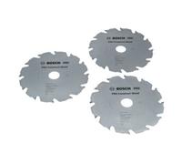 Lame de scie circulaire Promo Bosch, paquet de 3, 190 mm CW Wood, bois tendre/dur/clous