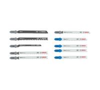 BOSCH Kit de lames de scie sauteuse Wood and Metal, 10 pieces 2607012071