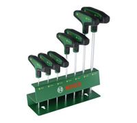 BOSCH Jeu de 7 tournevis Torx avec poignée en T 1600A039J2