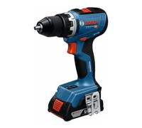 Bosch Perceuse-visseuse à batterie GSR 18V-65 Professional – 2 batteries, kit 19 pièces L-BOXX