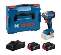 Bosch Bosch Tournevis à chocs sans fil GDS 18V-350, 2 x batterie GBA 18V 4.0Ah en L-BOXX Quantité:1