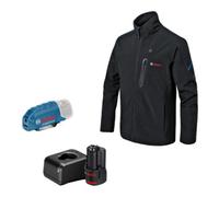 Bosch Bosch Vêtements chauffants GHJ 12+18V XA : Adaptateur batterie, chargeur, 1x batterie, T. M Quantité:1