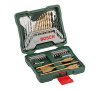 Bosch Coffret 40 pièces X-Line Titane – forets et embouts pour bois, pierre, métal