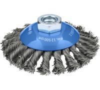 Bosch Brosse biseautée Metal Heavy, alésage M14 | pour Acier, Ø 100 mm, Accessoire Grande meuleuse angulaire