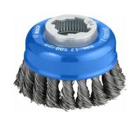 Bosch Brosse boisseau acier X-LOCK Ø75 mm fil 0,5 mm – 2608620727
