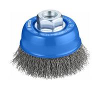 Bosch Brosse boisseau Bosch 75 mm à fils d'acier ondulés 75 mm, 0,3 mm, M14 Quantité:1