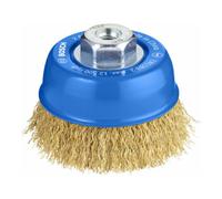 Bosch Brosse boisseau Bosch 75 mm à fils ondulés et laitonnés Quantité:1