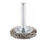 Bosch Brosse circulaire 30 mm à fils d'inox ondulés 0,3 mm 30 mm, 0,3 mm, 6 mm Quantité:1