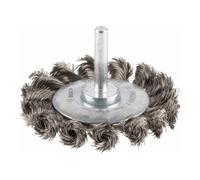 Bosch Brosse circulaire PRO Ø70 mm fils inox torsadés 0,35 mm tige 6 mm