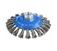 Bosch Brosse conique 115 mm à fils d'acier torsadés 115 mm, 0,5 mm, M14 Quantité:1