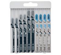 BOSCH Cassette 10 lames de scie sauteuse Basic for Metal and Wood 260701063