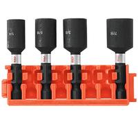 BOSCH CCSNSV17804 Lot de 4 écrous assortis résistants aux chocs avec clip pour système de boîtier personnalisé 1-7/8 po
