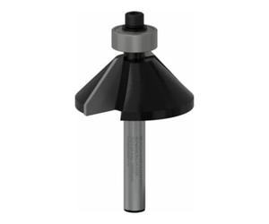 Bosch Chanfrein Bosch / fraise affleurante 6 mm D1 34,9 mm L 11,1 mm L 14,6 mm G 56 mm 45°. Quantité:1