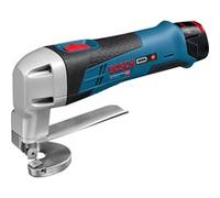 Cisaille à tôle GSC 12V-13 - BOSCH - avec 2 batteries 12V 2.0Ah - chargeur - L-Boxx - 0601926108