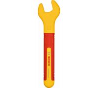 Bosch Clé plate VDE 13 mm 1600A02NF1 – fourche inclinée à 15° – isolée TPE jusqu'à 1 000 V