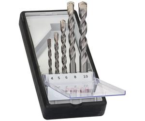 BOSCH Coffret de 5 forets a béton Robust Line CYL-3, 4 - 10 mm 2607010524