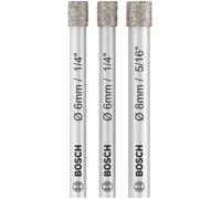 BOSCH Coffret de forets a sec PRO Ceramic dry, 6 x 66, 6 x 66, 8 x 66 mm, 3 pie 2607011626
