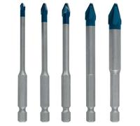 BOSCH Coffret de forets EXPERT HEX-9 HardCeramic 4/5/6/8/10 mm, 5 pieces 2608900597