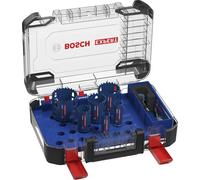 Bosch Bosch EXPERT Scie-cloche Multi Matériau Power Change Plus, 22/25/35/51/60/68x60 mm, 9 pièces Quantité:1