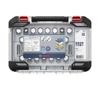BOSCH Coffret de scies trépans PRO Multi Material PC Plus, 9 pieces 2608594423