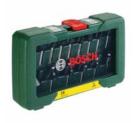 Bosch Jeu de fraises HM 15 pièces tige 1/4 - 2607019468